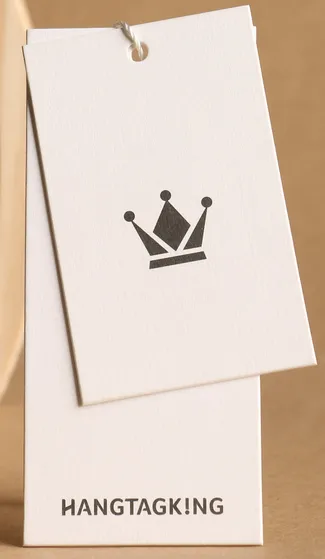 Etichette per abbigliamento-su misura, Etichette per appendere, Etichette per-abbigliamento su misura, Creazione di etichette per appendere C1 Cartone avorio bianco Cartone per scatola di carta