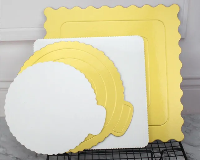 Pannello FSC all'interno della base della torta per dolci da forno, carta Fbb, per uso alimentare, in avorio